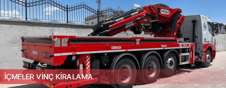 İçmeler İlçemi Vinç Kiralama